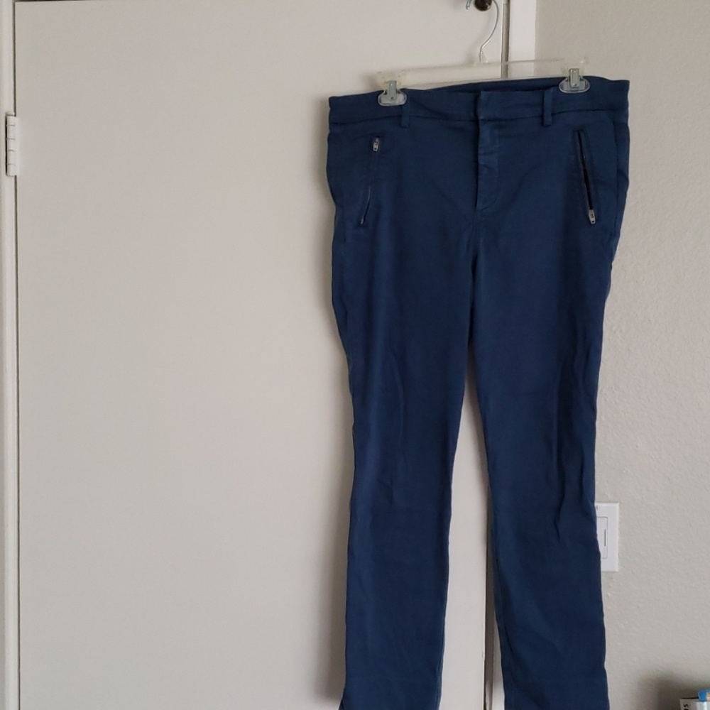 Blue pants perfect for work or a night out